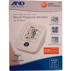 A&D Medical UA-611Plus Blood Pressure Monitor 1ud