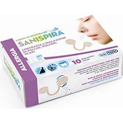 Sanispira Alergia Filtro Nasal M 10 Peças