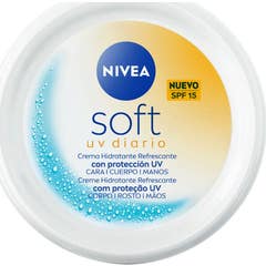 Nivea Soft Uv Daily Creme Hidratante Spf15 100ml