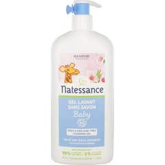 Natessance Bb Sabonete Natural Gel de Limpeza Sem Sabão 500ml