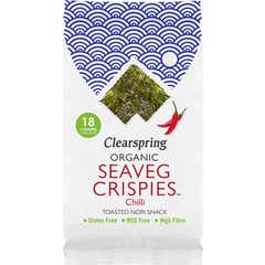 Lanche Clearspring Nori Chili Seaweed Bio 4g