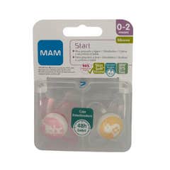 Mam Start Silicone Soother 0-2m 2u