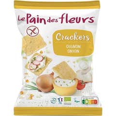 Le Pain des Fleurs Crackers Alho Sem Glúten Vegano 75g