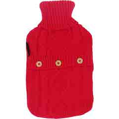 Calindoo Botella de Agua Caliente Tie&Dye Rojo Brillante 1ud