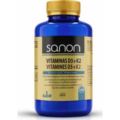 Sanon Vitaminas D3+K2 360 cápsulas