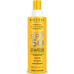 Biovène Hyaluronic Spf50 Anti-Aging Sun Protection Milk Spray 200ml Biovène Hyaluronic Spf50 Anti-Aging Sun Protection Milk Spray 200ml