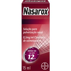 Bayer Nasarox Descongestionante Oximetazolina 0.5mg/ml 15ml