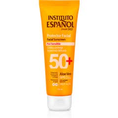 Instituto Español Protetor Solar Facial Pele Sensível Spf50+ 75ml
