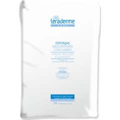 Teraderme Care Esponja Descartável com Sabão 24 Unidades