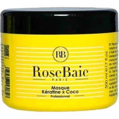 Máscara de Queratina de Coco Rose Bay 500ml