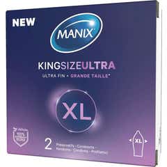 Manix King Size Ultra Preservativos 2 unid.