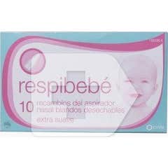 Respibebé Spare Parts Aspirador Nasal 10uds