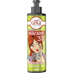 Gota Dourada Condicionador Matizador 3D Vermelho Intenso 120ml