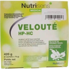 Nutrisens Médical Velouté Hp Hc Légumes Variés 6x70g Nutrisens,