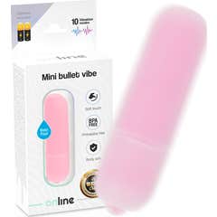 Online Mini Bala Vibrador Rosa 1ud