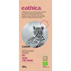 Eathica Chocolate Amargo Equador 80% Cacau Bio 100g