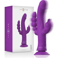 Intense Casanova Vibrador Rabbit Triple Motor Roxo 1 Unidade