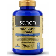 Sanon Melatonina + Gaba 120 cápsulas vegetais