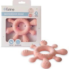 Farline Mordedor para Bebé Rosa 0 Meses 1 unid.