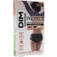 Dim Protect Calcinha Menstrual Algod Preto Médio 48/50 1 Unidade