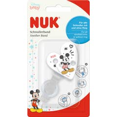 Chupeta de corrente Nuk Mickey Mouse 1ud