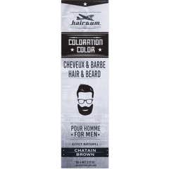 Hairgum Coloração de Barba e Cabelo 4 Castanho 60 g