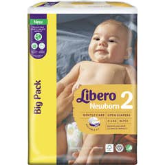Libero Newborn 2 Fralda 3-6Kg 86 Unidades