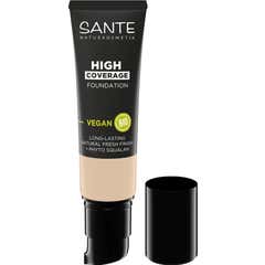 Sante Base de Maquilhagem de Alta Cobertura Warm Ivory 25 ml
