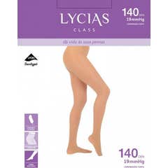 Lycias Class Collants de Compressão 140Den T1 Nude 1 Unidade