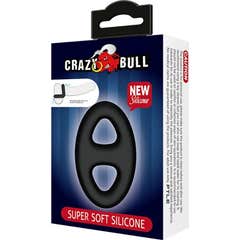 Anel Duplo de Silicone Crazy Bull Super Soft 1 peça