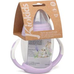 Kiokids Copo de Aprendizagem Coelho Lavanda 270 ml