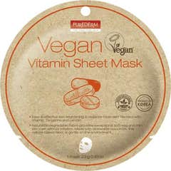 Purederm Vegan Vitamin Sheet Mask 23g