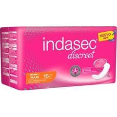 Indasec™ Discreet Maxi 15uds+5uds
