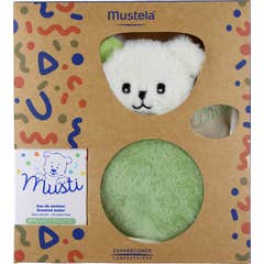 Mustela Musti Caixa Eau de Senteur 50 ml + Pelúcia Verde
