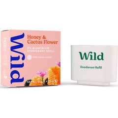Wild Desodorizante Natural Recarga Mel Flor de Cacto 40 gr