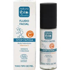 NaturaBIO Cosmetics Fluido Facial Stop Fadiga Vitamina C 30g