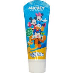 Mr White Pasta Dentes Crianças +3 Anos Mickey 75 ml