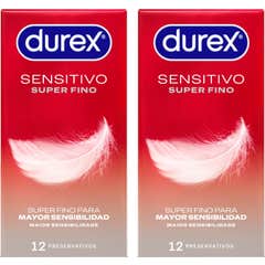 Durex® Sensitive Total Contacto 2x12pcs