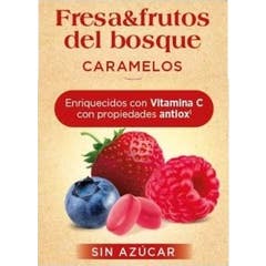 Santé Verde Rebuçados de Morango e Frutos Vermelhos 35g