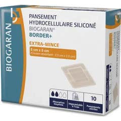 Biogaran Border+ Extra Mince Pensos 5 cm x 5 cm 10 Unidades