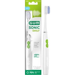 Gum Sonic Daily Toothbrush Spazz Branco 1pc