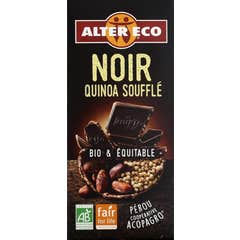 Alter Eco Dark Chocolate Quinoa Puffed 100g
