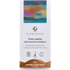 Chroma Bio Corante 5.1 Castanho Claro Cinza 100g