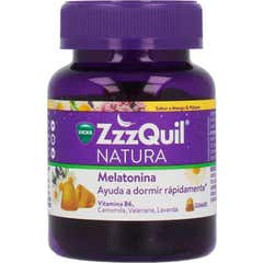 ZzzQuil Natura Gummies Melatonina Mango y Plátano 30uds