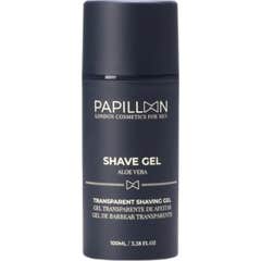 Papillon Gel Barbear Aloe Vera Transparente 100 ml