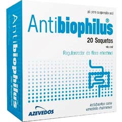Azevedos Antibiophilus 1500mg Lactobacillus Casei 20 Saquetas