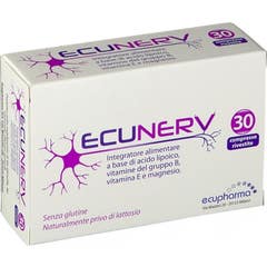 Ecupharma Wellness Line Sistema Nervoso Sistema Nervoso Suplemento Ecunerv 30 Comprimidos