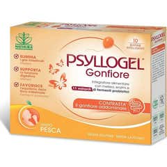 Nature Psyllogel Hinchazón Melocotón 10uds