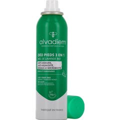 Alvadiem Desodorizante para Pés 3 em 1 150 ml