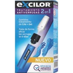 Tratamento de verruga Excilor 2 em 1